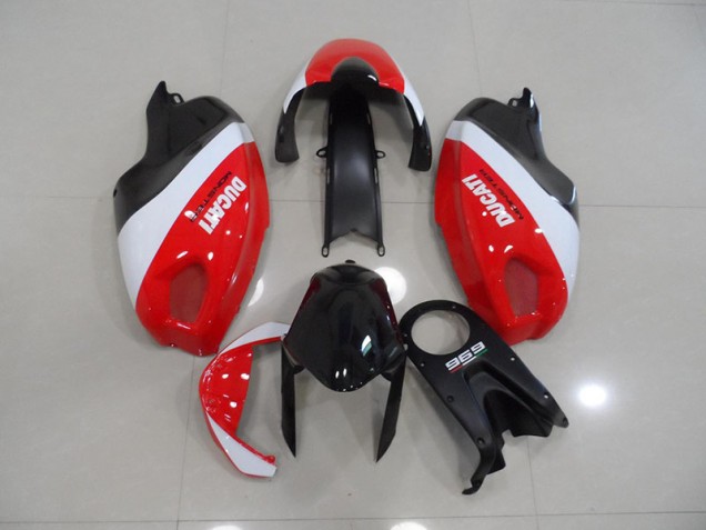 Black Red White 2008-2012 Ducati Monster 696 Motorcycle Fairings Black Red White 2008-2012 Ducati Monster 696 Motorcycle Fairings
