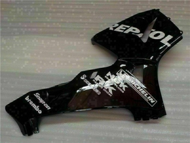 Black Repsol 2005-2006 Honda CBR600RR Motorcycle Fairing