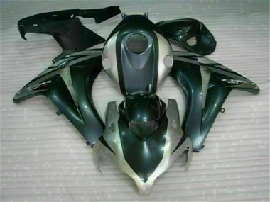 Black Silver 2008-2011 Honda CBR1000RR Motorcycle Fairings
