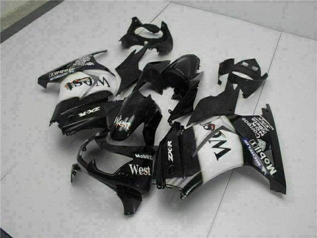 Black West 2008-2012 Kawasaki EX250 Motorcycle Fairings