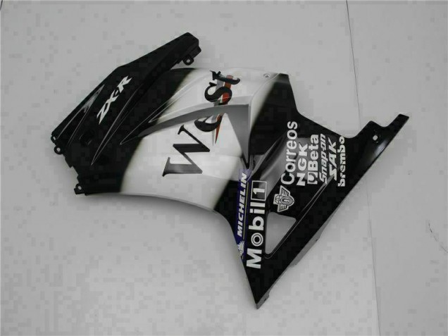 Black West 2008-2012 Kawasaki EX250 Motorcycle Fairings
