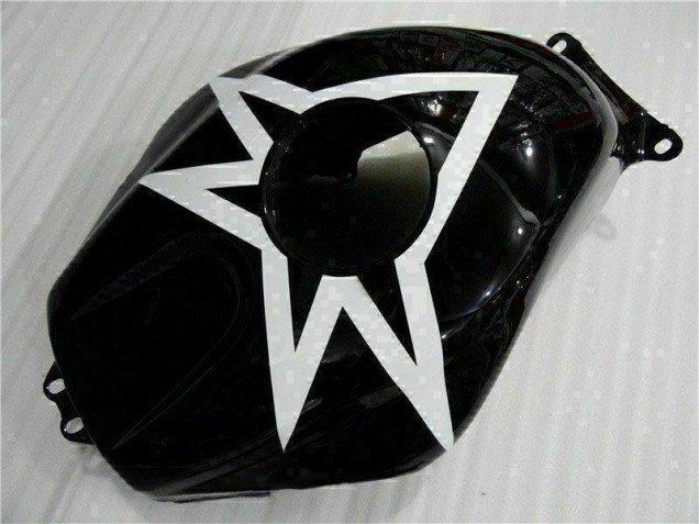 Black White 11 2003-2004 Honda CBR600RR Motorcycle Fairings Black White 11 2003-2004 Honda CBR600RR Motorcycle Fairings