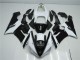 Black White 2005-2006 Kawasaki ZX6R Motorcycle Fairings Black White 2005-2006 Kawasaki ZX6R Motorcycle Fairings