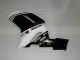 Black White 2007-2008 Kawasaki ZX6R Motorcycle Fairing Black White 2007-2008 Kawasaki ZX6R Motorcycle Fairing