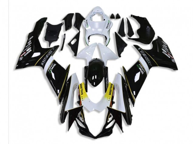 Black White 2011-2021 Suzuki GSXR 600/750 Motorcycle Fairings Black White 2011-2021 Suzuki GSXR 600/750 Motorcycle Fairings