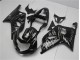 Black White Flame 2001-2003 Suzuki GSXR 600/750 Motorcycle Fairings Black White Flame 2001-2003 Suzuki GSXR 600/750 Motorcycle Fairings