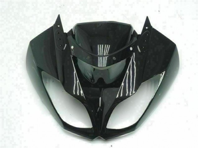 Black White Ninja 636 2009-2012 Kawasaki ZX6R Motorcycle Fairings