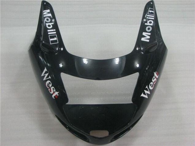 Black White West 1996-2007 Honda CBR1100XX Motorcycle Fairings Black White West 1996-2007 Honda CBR1100XX Motorcycle Fairings