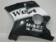 Black White West 1996-2007 Honda CBR1100XX Motorcycle Fairings Black White West 1996-2007 Honda CBR1100XX Motorcycle Fairings