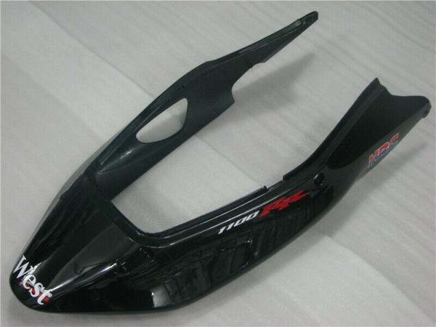 Black White West 1996-2007 Honda CBR1100XX Motorcycle Fairings Black White West 1996-2007 Honda CBR1100XX Motorcycle Fairings