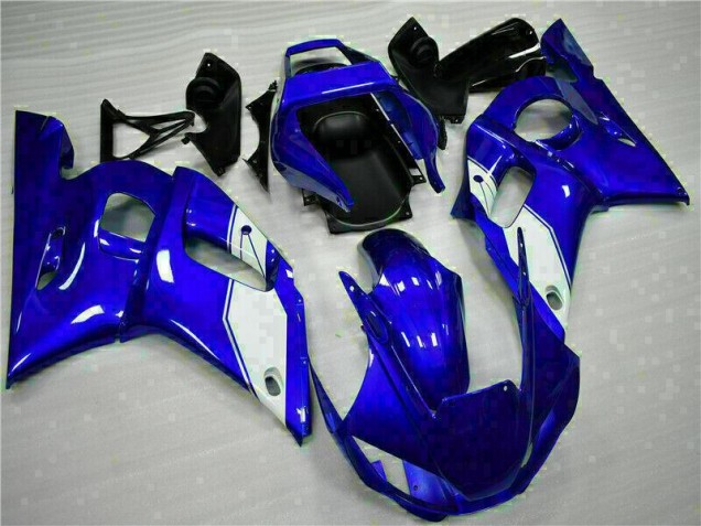 Blue 1998-2002 Yamaha YZF R6 Full Motorcycle Fairing Kits