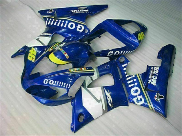 Blue 2000-2001 Yamaha YZF R1 Full Motorcycle Fairing Kits Blue 2000-2001 Yamaha YZF R1 Full Motorcycle Fairing Kits