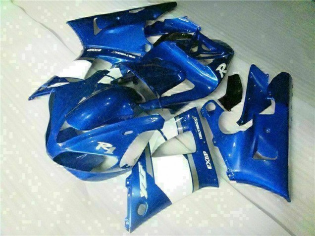 Blue 2000-2001 Yamaha YZF R1 Motorcycle Fairing & Bodywork Blue 2000-2001 Yamaha YZF R1 Motorcycle Fairing & Bodywork