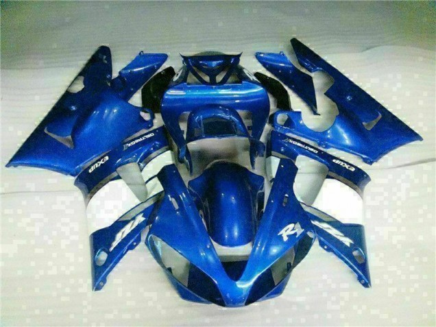 Blue 2000-2001 Yamaha YZF R1 Motorcycle Fairing & Bodywork Blue 2000-2001 Yamaha YZF R1 Motorcycle Fairing & Bodywork