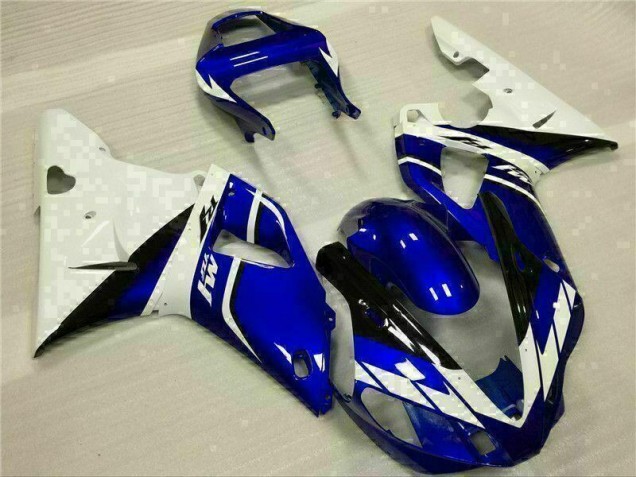 Blue 2000-2001 Yamaha YZF R1 Motorcycle Fairing Kits & Plastic Blue 2000-2001 Yamaha YZF R1 Motorcycle Fairing Kits & Plastic