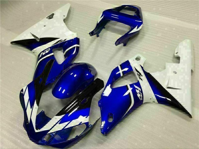 Blue 2000-2001 Yamaha YZF R1 Motorcycle Fairing Kits & Plastic Blue 2000-2001 Yamaha YZF R1 Motorcycle Fairing Kits & Plastic