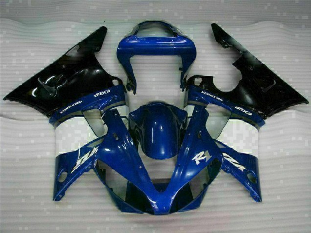 Blue 2000-2001 Yamaha YZF R1 Motorcycle Fairing Blue 2000-2001 Yamaha YZF R1 Motorcycle Fairing