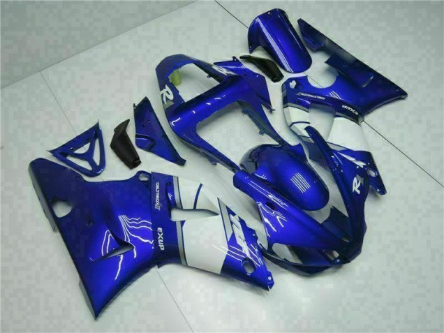 Blue 2000-2001 Yamaha YZF R1 Motorcycle Fairings Blue 2000-2001 Yamaha YZF R1 Motorcycle Fairings