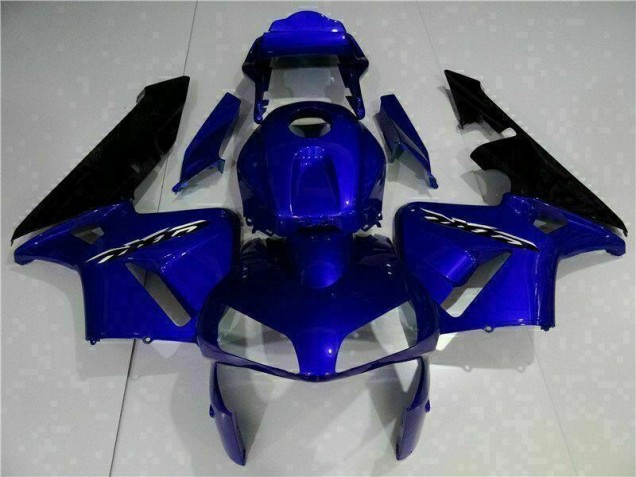 Blue 2003-2004 Honda CBR600RR Motorcycle Fairings Blue 2003-2004 Honda CBR600RR Motorcycle Fairings