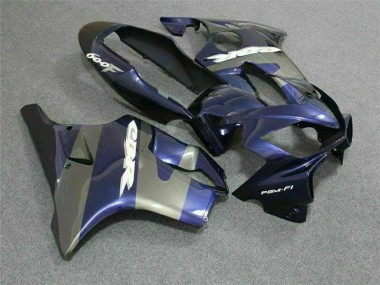 Blue 2004-2007 Honda CBR600 F4i Motorcycle Fairing