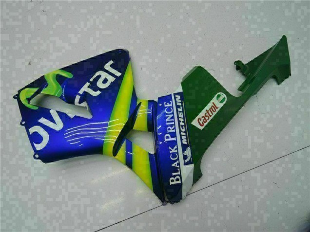 Blue 2005-2006 Honda CBR600RR Motorcycle Fairings Blue 2005-2006 Honda CBR600RR Motorcycle Fairings