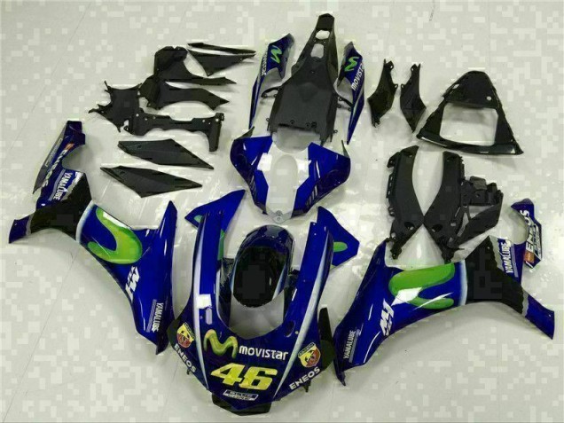 Blue 2015-2019 Yamaha YZF R1 Motorcycle Fairings Blue 2015-2019 Yamaha YZF R1 Motorcycle Fairings