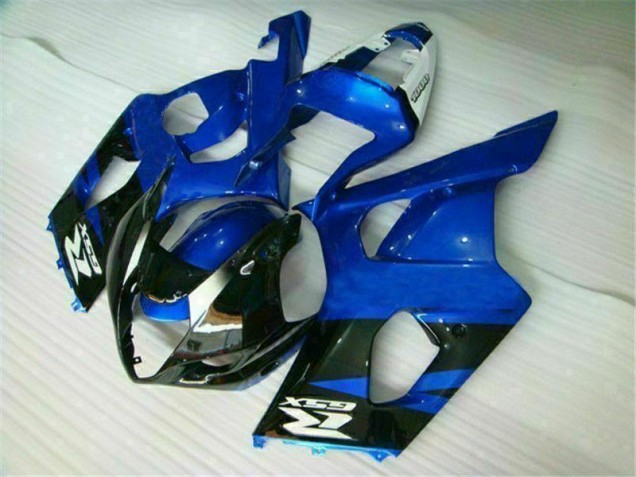 Blue Black 2003-2004 Suzuki GSXR 1000 Motorcycle Fairings