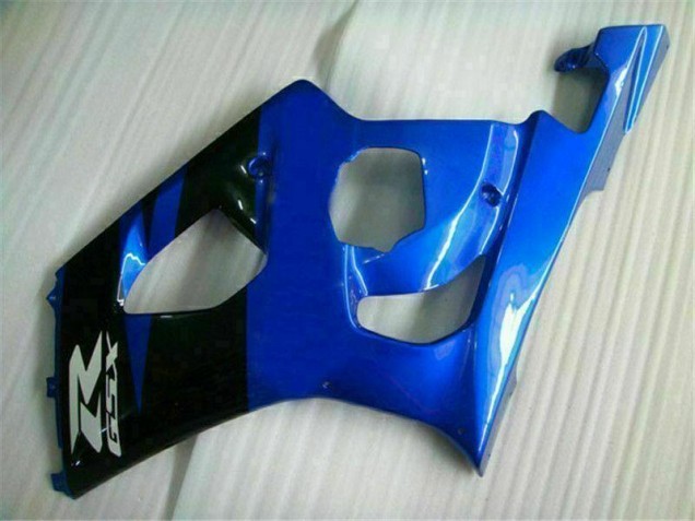 Blue Black 2003-2004 Suzuki GSXR 1000 Motorcycle Fairings