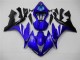 Blue Black 2004-2006 Yamaha YZF R1 Motorcycle Fairings Blue Black 2004-2006 Yamaha YZF R1 Motorcycle Fairings