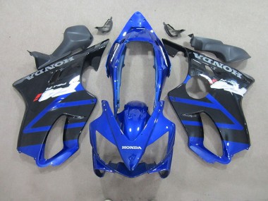 Blue Black 2004-2007 Honda CBR600 F4i Motorcycle Fairing