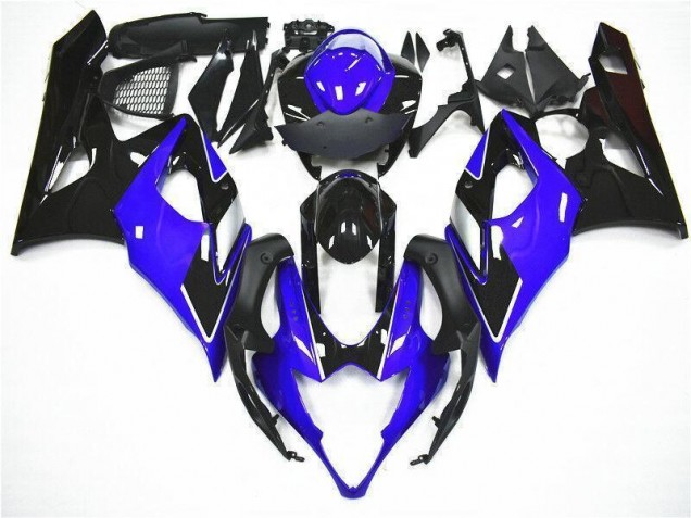 Blue Black 2005-2006 Suzuki GSXR 1000 Full Motorcycle Fairing Kits Blue Black 2005-2006 Suzuki GSXR 1000 Full Motorcycle Fairing Kits