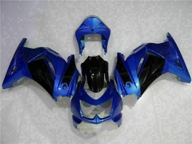 Blue Black 2008-2012 Kawasaki EX250 Motorcycle Fairings