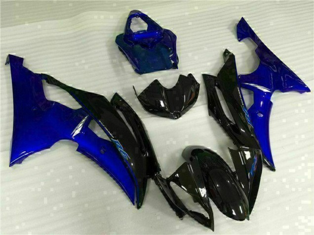 Blue Black 2008-2016 Yamaha YZF R6 Motorcycle Bodywork Blue Black 2008-2016 Yamaha YZF R6 Motorcycle Bodywork