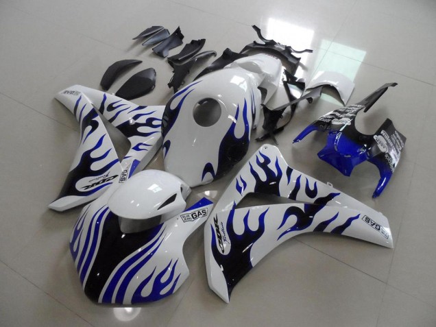 Blue Black Flame Race 2008-2011 Honda CBR1000RR Motorcycle Fairings Blue Black Flame Race 2008-2011 Honda CBR1000RR Motorcycle Fairings