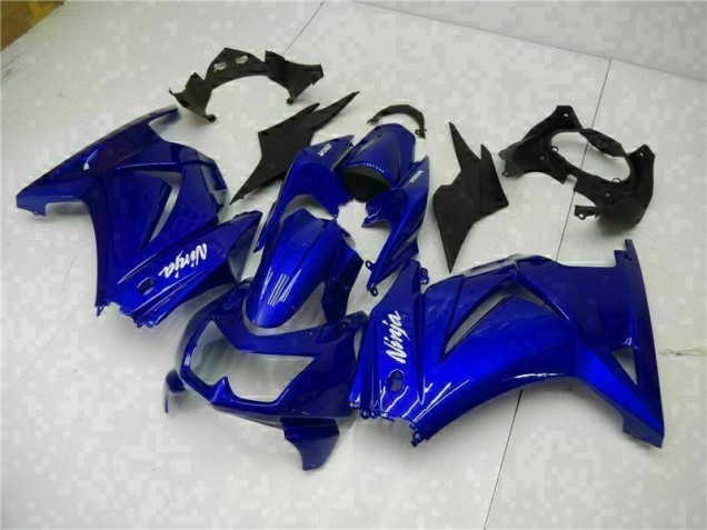 Blue Black White Ninja 2008-2012 Kawasaki EX250 Motorcycle Fairing Blue Black White Ninja 2008-2012 Kawasaki EX250 Motorcycle Fairing