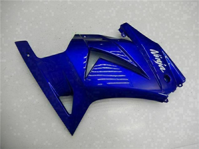 Blue Black White Ninja 2008-2012 Kawasaki EX250 Motorcycle Fairing Blue Black White Ninja 2008-2012 Kawasaki EX250 Motorcycle Fairing