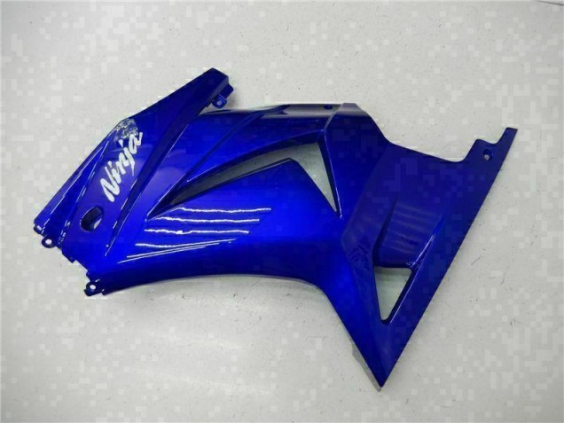Blue Black White Ninja 2008-2012 Kawasaki EX250 Motorcycle Fairing Blue Black White Ninja 2008-2012 Kawasaki EX250 Motorcycle Fairing