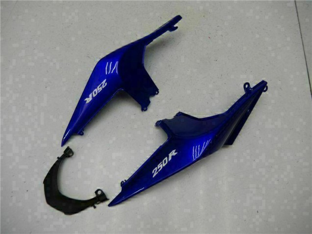 Blue Black White Ninja 2008-2012 Kawasaki EX250 Motorcycle Fairing Blue Black White Ninja 2008-2012 Kawasaki EX250 Motorcycle Fairing