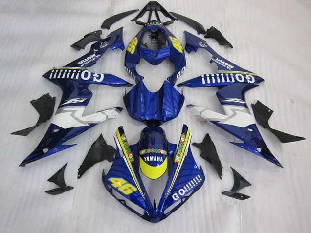 Blue Go 46 2004-2006 Yamaha YZF R1 Motorcycle Fairings Blue Go 46 2004-2006 Yamaha YZF R1 Motorcycle Fairings