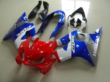 Blue Red 2004-2007 Honda CBR600 F4i Motorcycle Fairings