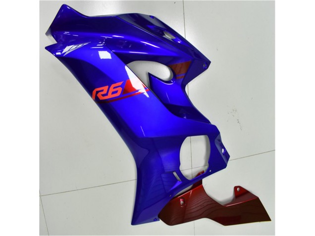 Blue Red 2017-2021 Yamaha YZF R6 Motorcycle Fairings Blue Red 2017-2021 Yamaha YZF R6 Motorcycle Fairings