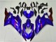 Blue Red 2017-2021 Yamaha YZF R6 Motorcycle Fairings Blue Red 2017-2021 Yamaha YZF R6 Motorcycle Fairings