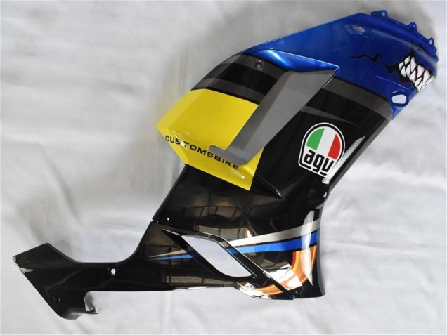 Blue Shark 2007-2008 Kawasaki ZX6R Motorcycle Fairings Blue Shark 2007-2008 Kawasaki ZX6R Motorcycle Fairings