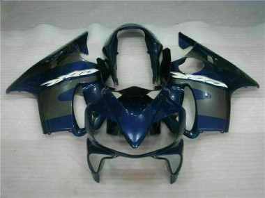 Blue Silver 2004-2007 Honda CBR600 F4i Motorcycle Fairings