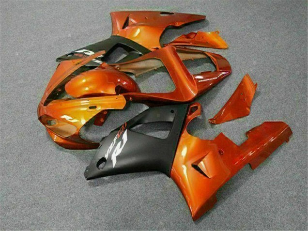 Orange 2000-2001 Yamaha YZF R1 Motorcycle Bodywork Orange 2000-2001 Yamaha YZF R1 Motorcycle Bodywork