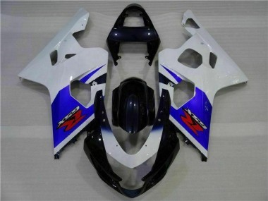 Blue White 2004-2005 Suzuki GSXR 600/750 Motorcycle Bodywork