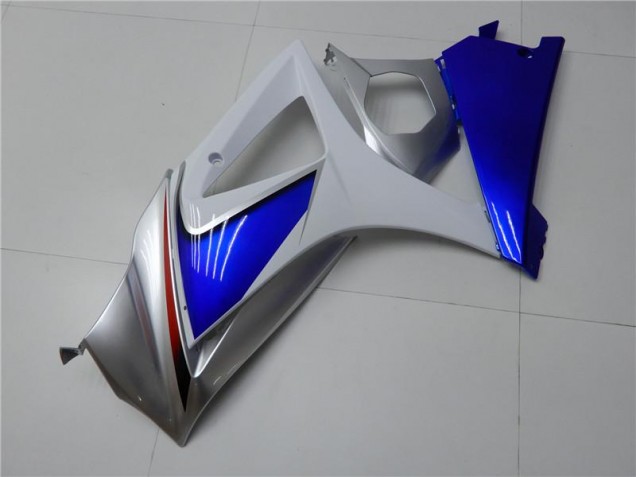 Blue White 2007-2008 Suzuki GSXR 1000 Motorcycle Fairing Kits & Plastic Blue White 2007-2008 Suzuki GSXR 1000 Motorcycle Fairing Kits & Plastic