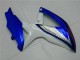 Blue White 2008-2010 Suzuki GSXR 600/750 Motorcycle Bodywork Blue White 2008-2010 Suzuki GSXR 600/750 Motorcycle Bodywork