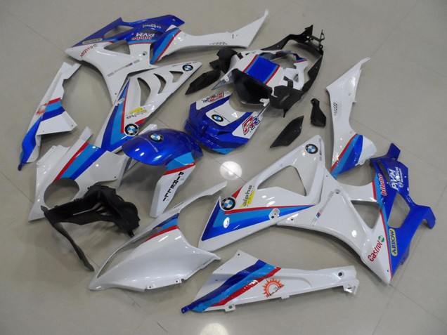 Blue White 2009-2014 BMW S1000RR Motorcycle Fairings Blue White 2009-2014 BMW S1000RR Motorcycle Fairings