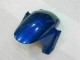 Blue with Silver Flame 2003-2004 Honda CBR600RR Motorcycle Fairings Blue with Silver Flame 2003-2004 Honda CBR600RR Motorcycle Fairings